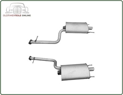Endschalldämpfer Rechts Links für LEXUS LS 460 4.6 V8 Stufenheck ab2006 Auspuff
