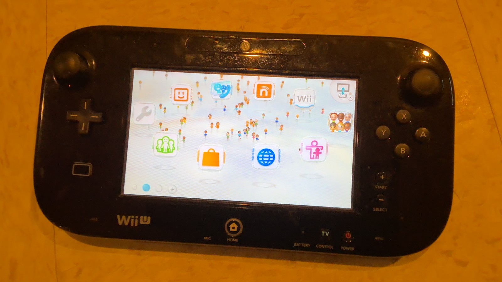Nintendo Wii U 32GB Black Handheld Console with 86 games and accessories