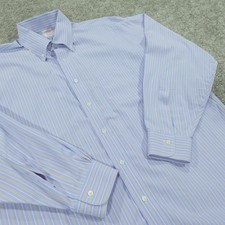 Brooks Brothers Dress Shirt Men 16.5 34 Button Down Traditional Fit Non Iron