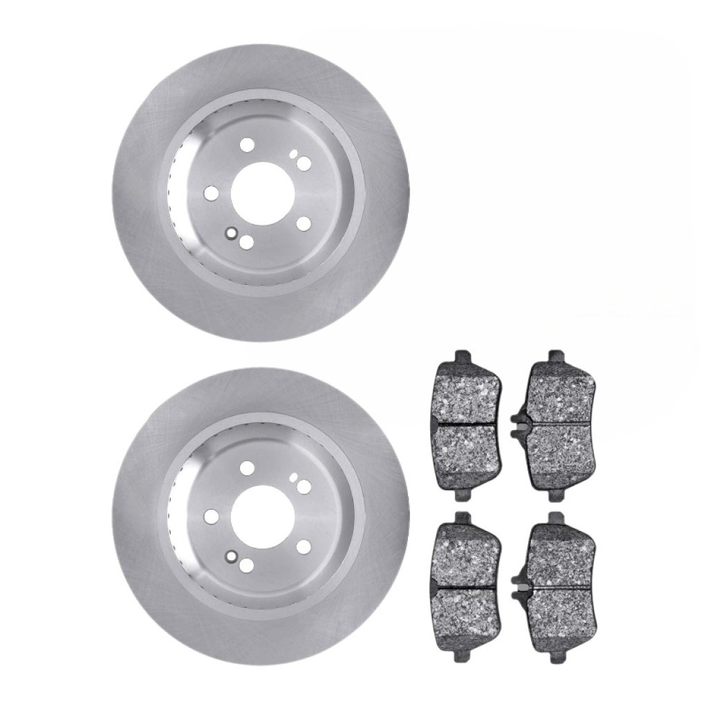 Mercedes-Benz SLS AMG 2014-2015 Rear Brake discs Set