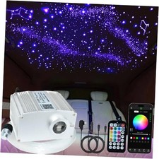  Starlight Headliner Kit, Fiber Optic Lights Twinkle+550pcs*0.03in*13.1ft/4m