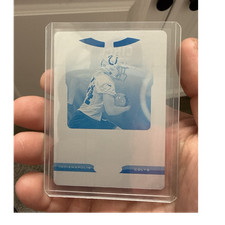 Rock Ya-Sin 2019 Panini Certified Rookie Signatures Cyan Plate 1/1 ERROR CARD?. rookie card picture