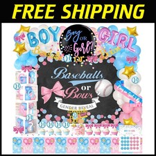 Gender Reveal Decorations Kit 171 Pcs