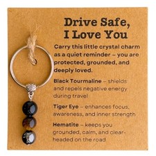Drive Safe I Love You Keychain for Him Boyfriend,Just Because New Driver Gifts