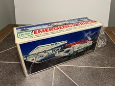 1996 Hess Truck - Hess Emergency Truck Toy - NIB