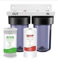 Simpure 2-Stage Whole House Water Filter System Big Blue