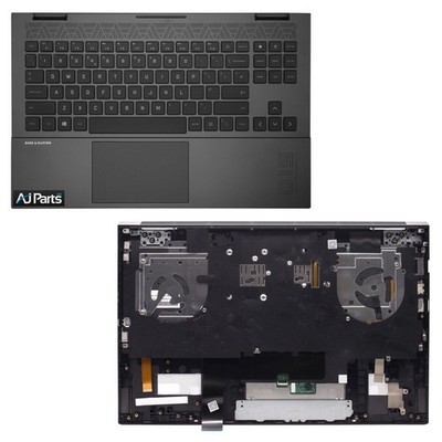 HP Omen 15-EN M09321-031 M00666-031 Englisch UK Tastatur Handauflage