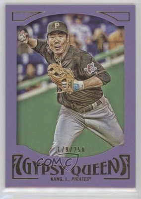 2016 Topps Gypsy Queen Purple Paper Frame 179/250 Jung-Ho Kang Jung Ho #47 t5e