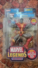 2004 TOY BIZ MARVEL LEGENDS SERIES V 5 COLOSSUS w  COMIC BOOK AND WALL DISPLAY