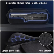 Lightweight EVA Storage Case for Anbernic RG353V For RG35XX RG353VS Handheld