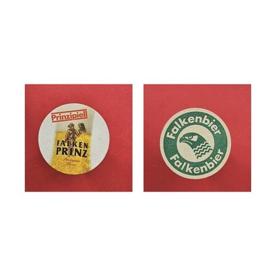 Falken Prinz Prinzpiell Brauerei Bierdeckel Bier