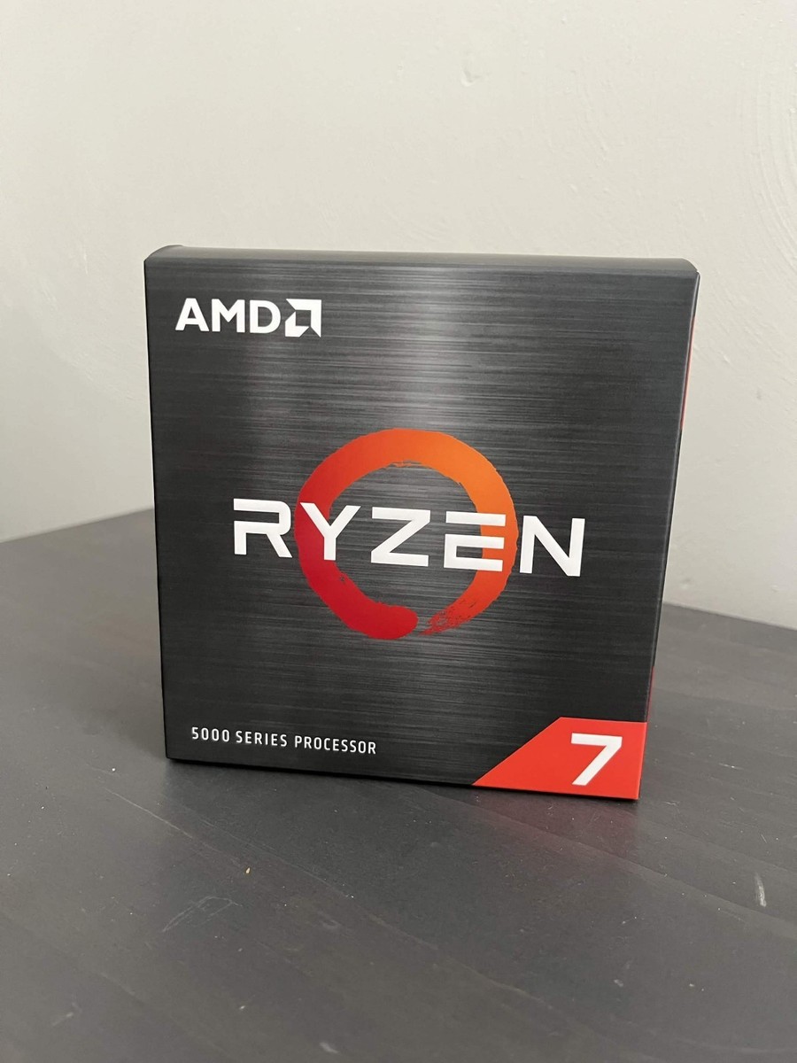 AMD Ryzen 7 5800X Processor (4.7GHz, 8 Cores, Socket AM4) Box