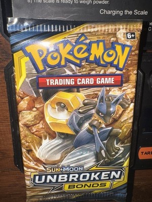 Weighed 22.34g Pokmon UNBROKEN BONDS Booster Pack Factory Sealed New | eBay Weighed 22.34g Pokmon UNBROKEN BONDS Booster Pack Factory Sealed New | eBay