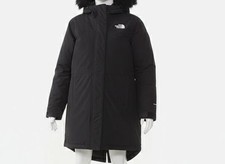 The North Face Kids Girl's Black Waterproof Arctic Parka Jacket Size M 10 