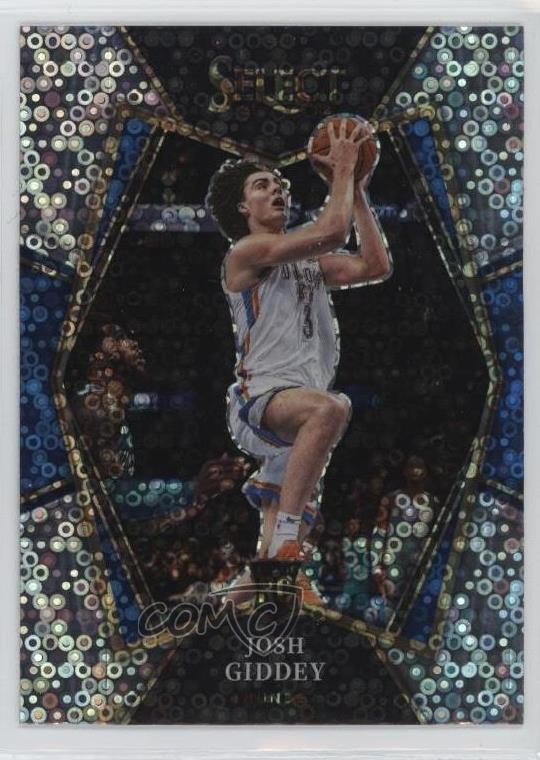 2021-22 Panini Select Premier Level Disco Prizm Josh Giddey #143 05xe