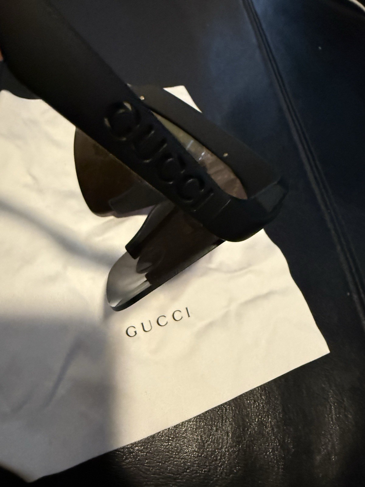 AUTHENTIC GUCCI DEADSTOCK Unisex Angular Mask 147… - image 8