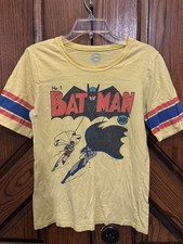 Batman No 1 Yellow T Shirt Size Large, Kids