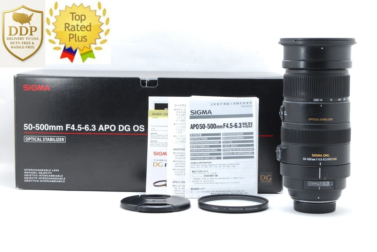 Sigma 50-500mm Focal Camera Lenses for sale - eBay