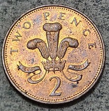 UNITED KINGDOM 🇬🇧 TWO (2) PENCE COIN 1994 (QUEEN ELIZABETH II)