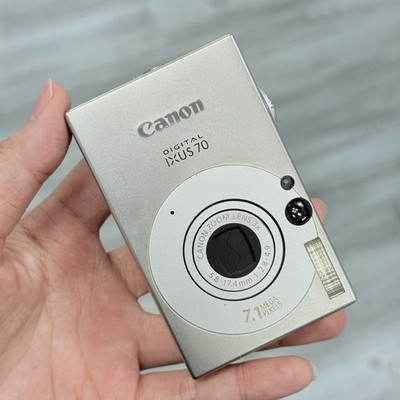 Canon IXUS 70 SD1000 7.1MP 3X Optical CCD Vintage Camera English 100%working