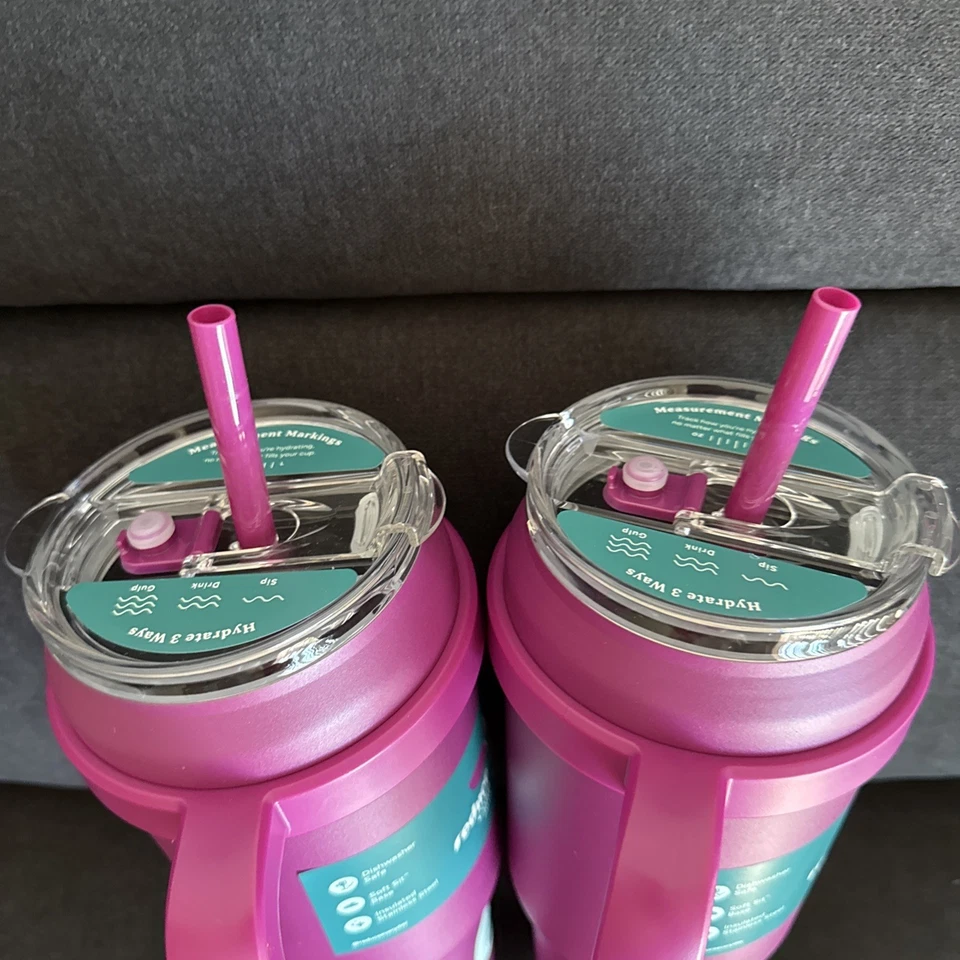 2 Reduce 50oz Tumbler with Handle,Lid&Straw Vacuum Insulated Stainless Steel Mug - Image 3 of 4