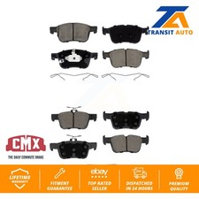 Front Rear Ceramic Brake Pads Kit For Ford Escape Bronco Sport Maverick Lincoln