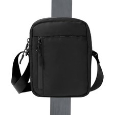 Magnetic Gym Bag, Small Gym Bag for Women and Men, Water Single-layer Black