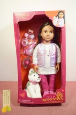Our Generation Estella and Evi 18" Doll and Pet Puppy Set