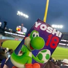 Yoshi Super Mario Bobblehead Figure Box 18 Green White Original Unopened