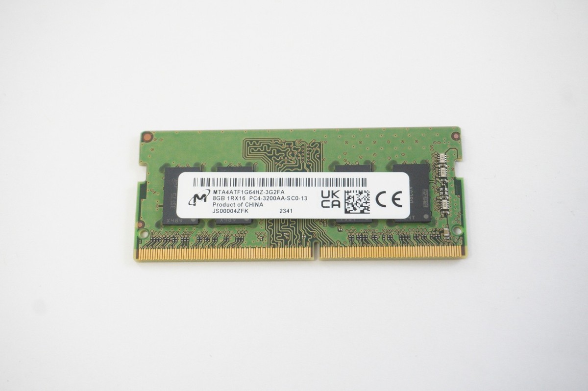 MTA4ATF1G64HZ-3G2FA Micron 8GB DDR4 1RX16 PC4-3200AA 3200Mhz SO