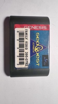 SeaQuest DSV for Sega Genesis Cart Great Shape