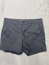 Old Navy Mid Rise Women's Gray Casual Shorts, Size 12. 3O