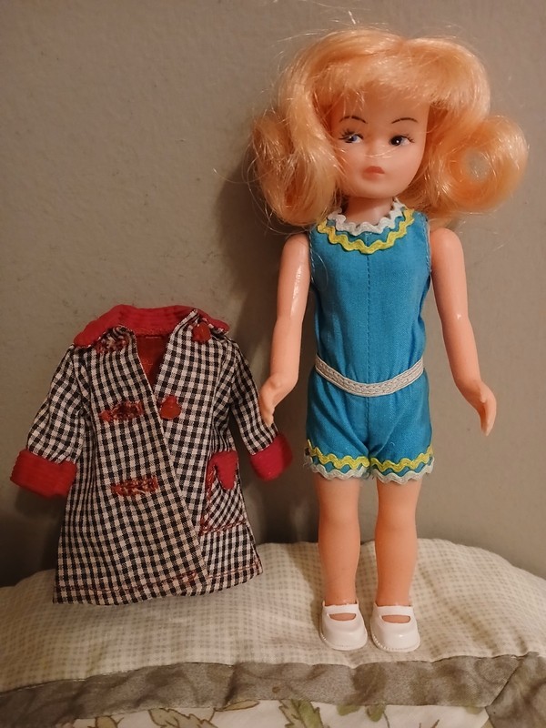 Vintage 1970s Hong Kong Doll Toy Girls Kids