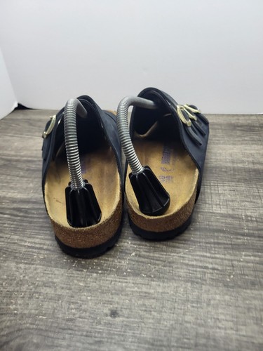 BIRKENSTOCK Florida Navy Blue 3 Strap Sandal Women’s 9 US size 40 EU - Picture 5 of 9