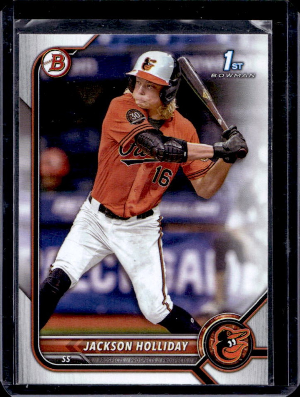 2022 Bowman Draft Jackson Holliday 1st #BD-168 Orioles