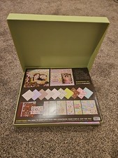 K Company Mega Scrapbook Kit 313 Pieces Brown Floral 158207 NEW In Package