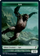 MTG 10 Ape Token, NM-Mint, English Time Spiral Remastered