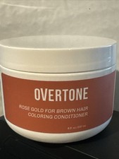 Brand New Overtone Rose Gold For Brown Hair Coloring Conditioner