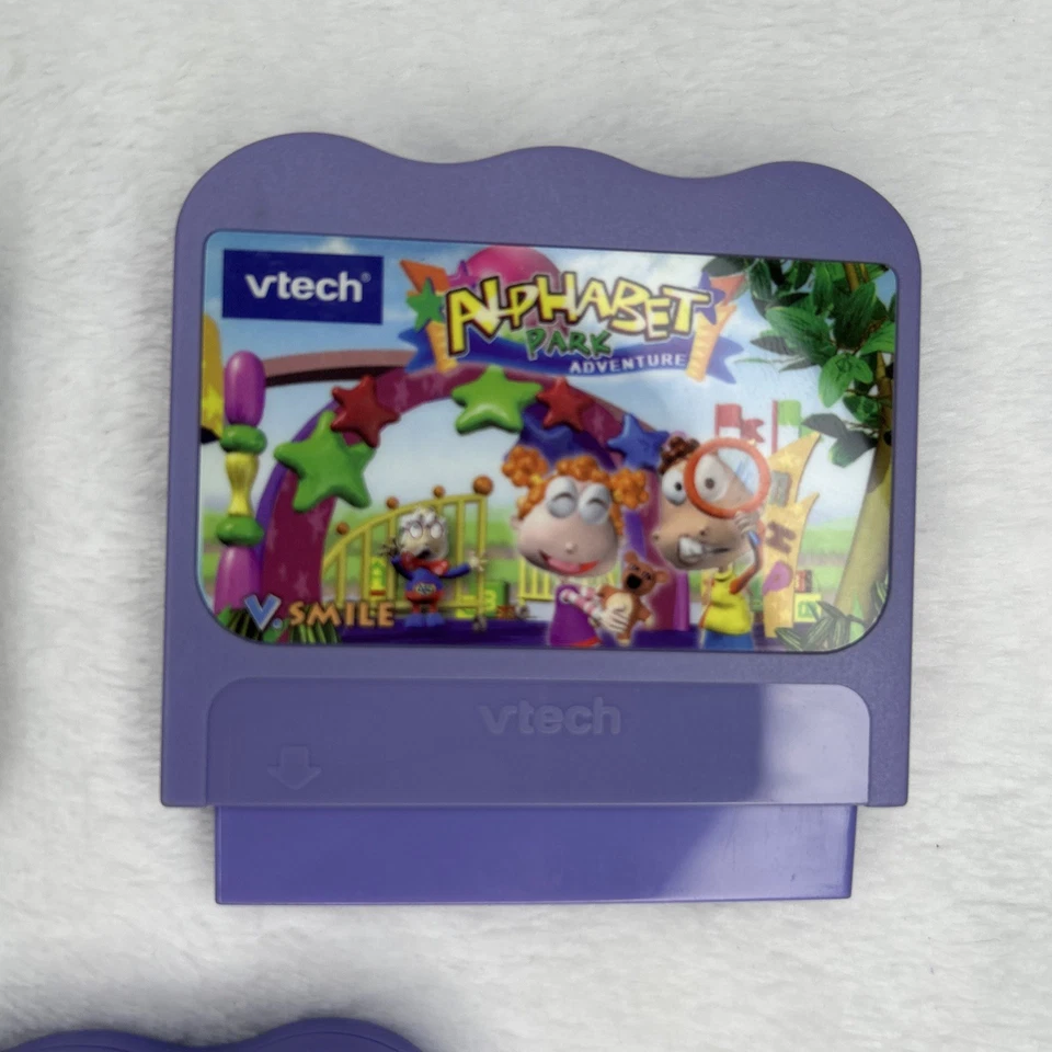 VTech V.Smile Bundle Of Game Cartridge’s Scooby SpongeBob Alphabet Park Tested - Image 3 of 4