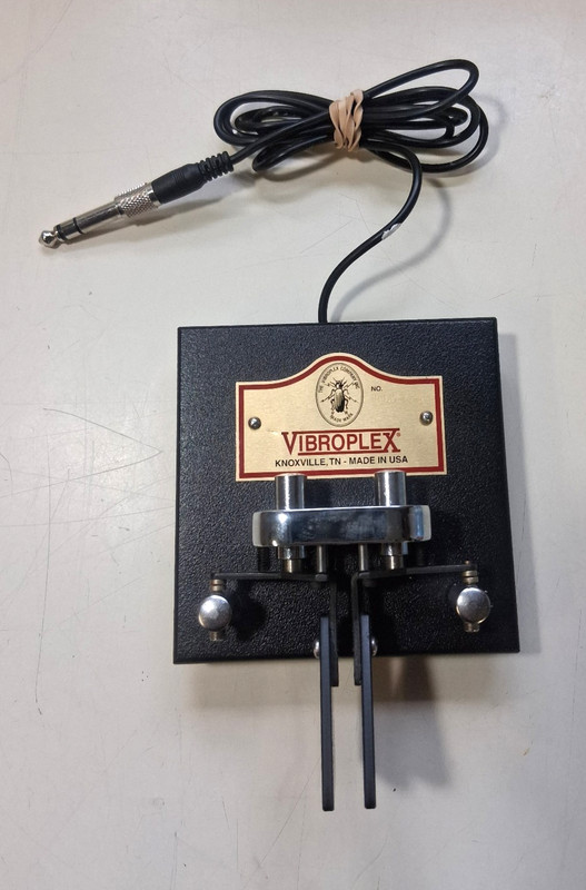 Vibroplex Morse Code Key Serial Number 409716