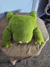 Large Vintage Homemade Frog Plush