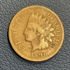1890 Indian Head Cent - Vintage Penny