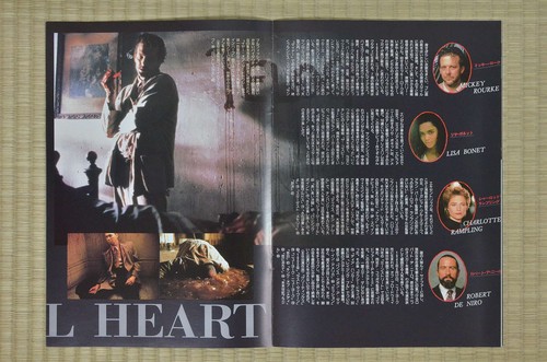 Angel Heart Japan Movie Program 1987 Mickey Rourke Alan Parker Robert De Niro - Bild 5 von 5