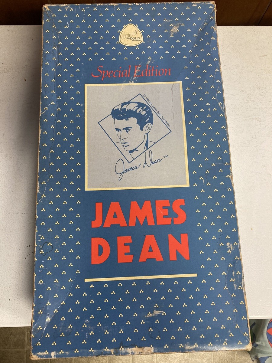 Rare Vintage James Dean Doll Dakin Elegante 1985 in Original Box