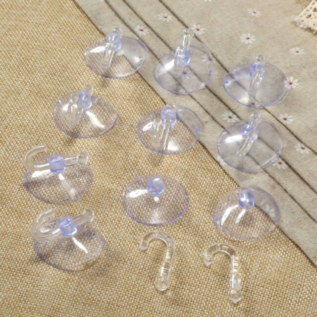 10Pcs 4cm Transparent Wall Hooks Hanger Kitchen Bathroom Suction Cup Suckers 10Pcs 4cm Transparent Wall Hooks Hanger Kitchen Bathroom Suction Cup Suckers