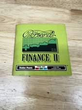 TRS-80 Personal Finance II Radio Shack Tandy Color Computer Manual/ Book