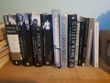 12 Orson Welles book collection joblot magificent amberson reconstruction, kane