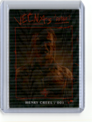 2023 Topps Zerocool Stranger Things S4 #VC-8 Henry Creel / 001
