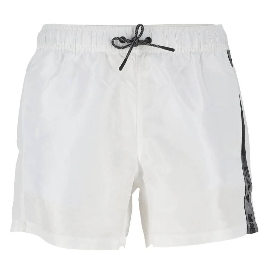 EMPORIO ARMANI EA7 7M000535 AF13101 МУЖСКОЙ ТКАНЫЙ БОКСЕРСКИЙ ПЛЯЖНЫЙ КОСТЮМ UOMO БЕЛЫЙ 19590₽