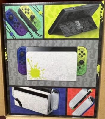 NEW Nintendo Switch Console OLED Model Splatoon 3 Edition HEG-S